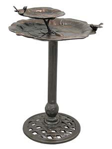 Innova 2-Tier Lily Pad Bird Bath