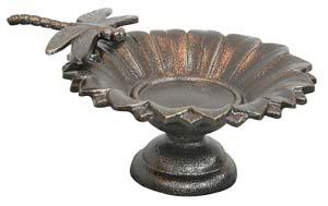 Innova Dragonfly Petal Tabletop Bird Bath